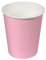 Juinsa Lot de 24 verres en carton ECO 200 ml. Rose