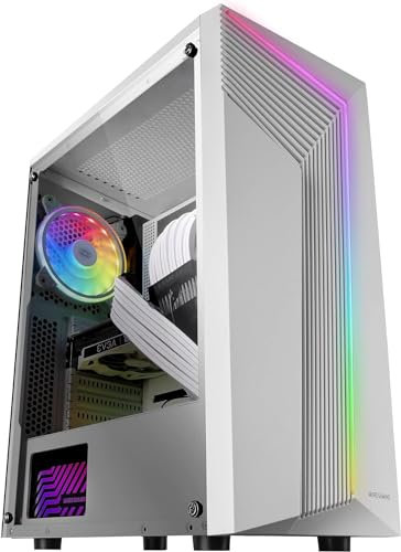 .ES PC'S GAMING - PC Gaming Ordenador Gamer RGB AMD 3.7 GHz RTX 3050 6GB - RAM 16GB - M.2 2TB Windows 11 PROMOCION Ordenadores SOBREMESA Juegos Gamers
