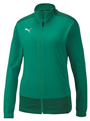 PUMA Damen Trainingsjacke, Pepper Green-Power Green, XS