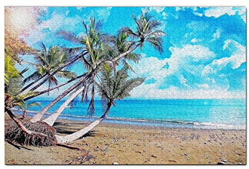 Costa Rica Puzzle 1000 Teile Costa Rica Tamarindo Strand Puzzle Spiel Kunstwerk Reise Souvenir Holz