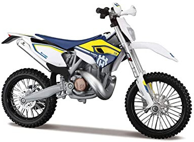 Maisto Husqvarna FE501 Motorbike-1:12 Scale-Incredibly Detailed Die-Cast Replica Collectible Motorcycle Model Motocicleta, Color Amarillo, Small (May Cheong M32706)