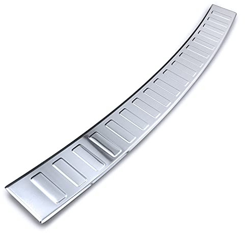 teileplus24 AL174 Ladekantenschutz Aluminium kompatibel mit VW Caddy 5 2020-, Farbe:Silber