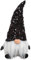 matches21 Wichtel Dekofigur Weihnachtswichtel Figur Weihnachtsdeko Adventsdeko grau schwarz Textil 1 STK 14x29x11 cm