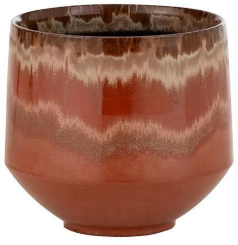 Cache-Pot en Céramique Aline 21cm Rouge