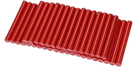 X AUTOHAUX 36 Stück Ausbeul Freie Dellen Reparatur Schmelz Klebestifte rot 11 * 100mm