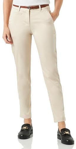 comma Damen 2113036 Hose, 8102 beige, 34