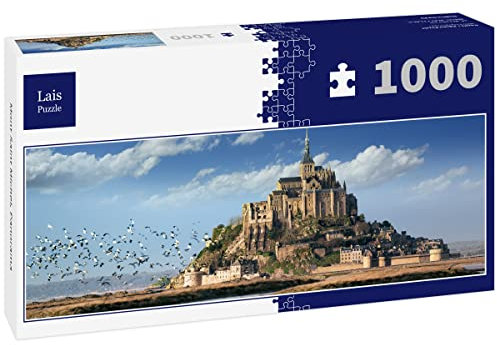 Lais Puzzle Mont Saint Michel, Panorama 1000 Teile Panorama