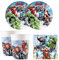 Procos-Los Vengadores Party Set, Multicolor, Desconocido (10215304DY)