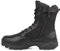 LUDEY Stivali Militari Cerniera Uomo Stivali Tattici Stivali Combattimento Stivali Escursionismo Anfibi Militari Uomo Scarpe da Trekking IDS 928-Nero 37 EU