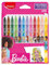 Maped Rotuladores de Colores Barbie - 12 Unidades - Amplia Gama Cromática, Borrado Fácil - Creatividad Ilimitada
