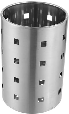 PRETYZOOM Essstäbchenhalter Aus Edelstahl Küchen Besteck Abtropfbehälter Mit Ablaufloch Multifunktionale Aufbewahrung Für Küche Und Haushalt