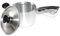 Beaugec Large Chip Pan with Basket - Durable Non Stick Deep Fryer Saucepan – Heavy Duty Pan with Plastic Handles and Lid for Kitchen, Cooking, Potato Chips (Silver, 20cm)