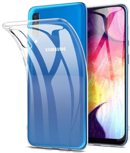 Oprimio Crystal Clear Case for Samsung A50 [Silicone Case] [%100 Transparent] [German Material] [Ultra Thin] Clear Mobile Phone Case for Samsung Galaxy A50 / A50s / A30s