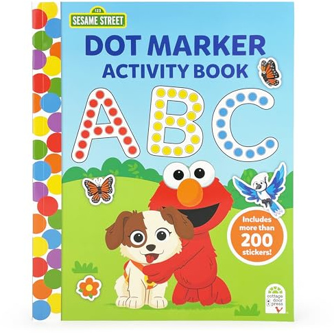 Sesame Street Dot Marker Activity Book ABC
