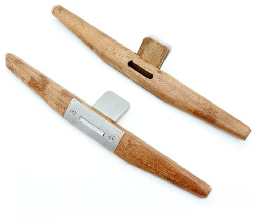 WOONEKY Verstellbarer Hobel Handhobel Mit Holzgriff Ergonomisch Holzschnitzwerkzeug Spokeshave Plane Für Präzises Holzarbeiten Und Kantenglättung
