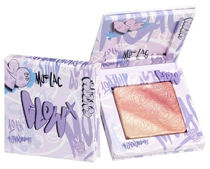 Mulac Cosmetics GLOW X Polvere viso riflettente all over Vegan 6.5 gr