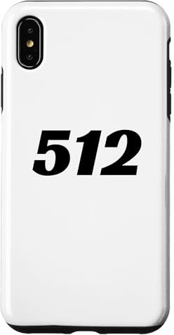 Hülle für iPhone XS Max Vorwahl 512 Austin Texas TX 512
