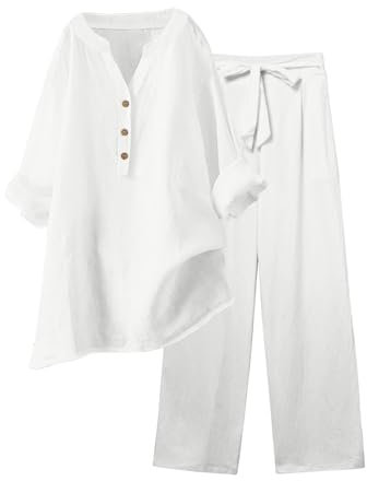 Zweiteiler Damen Elegant Rosa CRZ Yoga Sweatjacke 2-Teilige Pyjamahose Kariert Damen Hosenanzug Damen Sportlich Elegant Pink Party Sommeranzug Schlaf Shorts Damen Kurz Schlafanzug Damen