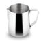 watchget 32oz/900ml Stainless Steel Milk Frothing Jug & Espresso Steamer - Professional Coffee Accessories for Latte Art, Cappuccino, Hot Chocolate,Silver