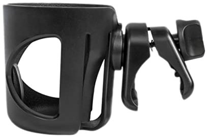 Toyvian 360° Rotating Buggy Cup Holder Universal Fit for Pushchair Stroller Bike Antislip Strip