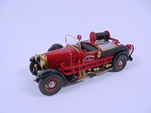 OPO 10 Feuerwehrauto 1/43 Delahaye Typ 92 Wintzenheim - Leichtes Feuerwehrfahrzeug Hachette CPL29