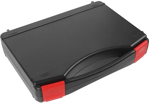 DOITOOL Small Hard Case Plastic Toolbox Portable Tool Storage Box Shockproof and Organizer for Hand Tools Essential Container Capacity Tool Case