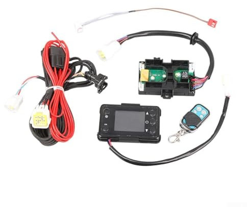 Contrôleur de chauffage d'air diesel haute performance 24 V/12 V avec télécommande et écran LCD (24 V-5 KW)