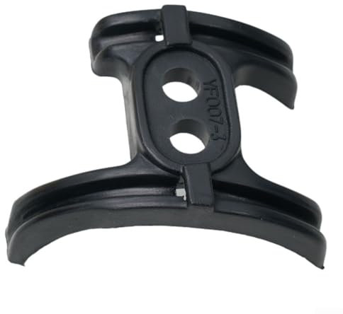 Honseadek Mountain Bike Cable Guide Under Bottom Bracket Derailleur Cable Guide With Installation Screw, For Road Bike Cycling Parts(black)