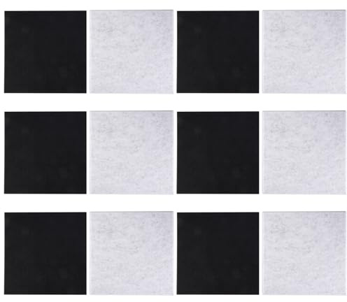 Asyduey 12 Pcs Acoustic Foam Panels,Soundproofing Panel Beveled Edge Sound Panels, Acoustic Treatment Used in Home&Offices Wall