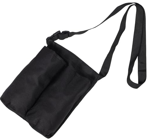 WOFASHPURET Essential Oil Bottle Holder Massage Bottle Bag Multifunctional Design Ergonomic Oxford Cloth Protective Sleeves Adjustable Belt Large Capacity Organizing Massage Oils and Lotions