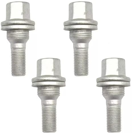 Écrous de Roue et Goujons pour Peugeot 206, 207, 208, 308, 407, 1007, 3008, 5008 et 2008 (Lot de 4), tête hexagonale de 17 mm, références : 540567, 3549817 et 003549817.