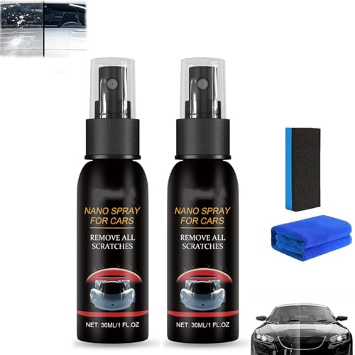 Nurafix Auto Spray Kratzer Entfernen,nurafix kratzer entferner,Nano Spray Auto Kratzer Entfernen,Car Scratch Remover Spray,Quick Effect Coating Agent, Auto-Beschichtungs- Sprays FüR Glanz Und Schutz