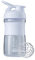 BlenderBottle Sportmixer Tritan Trinkflasche mit BlenderBall, geeignet als Protein Shaker, Eiweißshaker, Wasserflasche oder für Fitness Shakes, BPA frei, skaliert bis 500 ml, 590 ml, weiß