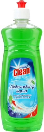 AT Home Clean Lot de 6 bouteilles de liquide vaisselle Regular 500 ml
