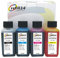 refill24 Nachfülltinte kompatible mit Tintenpatronen T1631, 1632, 1633, 1634 + 400 ml Tinte für Drucker Workforce wf-2010, 2500,2510, 2530, 2520,2540, 2660,2650, 700,2750 DWF,2760