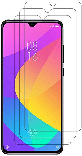 iGlobalmarket [3 Unidades] Protector de Pantalla compatible para Xiaomi Mi9 Lite/Mi A3 Lite, Cristal Templado, Alta Definicion, 9H Dureza, Resistente a Arañazos