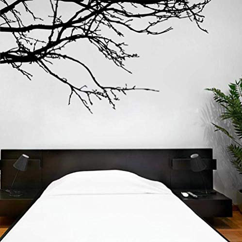 Stickers muraux arbres noirs décalcomanies de salon décoration murale 200X85cm