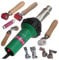 Professional Hot Air Gun 1600W Plastic Welder Kit with Welding Tip Nozzles,Seam Roller for Vinyl Floor Repair, PVC Shrinking, Car Bumper Repair
