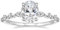 EAMTI Verlobungsring aus 925er-Sterlingsilber, ovaler Schnitt, Zirkonia, Solitärring, Halo-Versprechenring für Damen, Größe 3–13, Kristall, Zirkonia