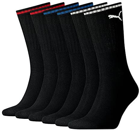 PUMA Mixte Crew Chaussettes,Noir,47-49