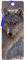 3D LiveLife Lesezeichen - Lone Wolf von Deluxebase. Ein Wolf-Lesezeichen mit linsenförmigen 3D-Kunstwerken, lizenziert vom renommierten Künstler Collin Bogle