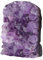 Nupuyai Amethyst Druse Groß Kristall Rohstein Dekoration, Natürlicher Amethyst Drusensegment Stein Cluster Quarz Crystal Dekorative Steine（200g-300g）