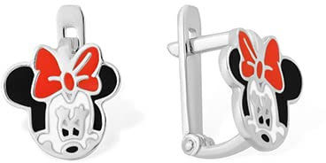 Kinderohrringe Ohrringe für Mädchen 925 Silber Emaille Kinderschmuck bei Secretforyou