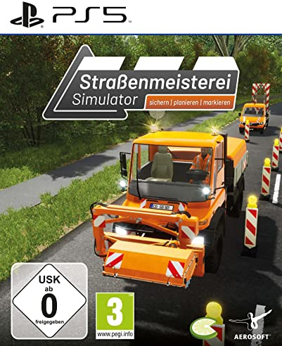 Aerosoft GmbH Straßenmeisterei Simulator - [Playstation 5]