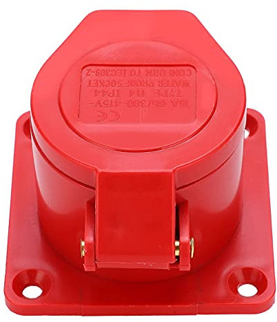 Presa trifase, 16A 4Pin 3 fasi IP44 Impermeabile a prova di esplosione Installazione nascosta Presa industriale 380-415V 3P ed E