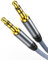 Highwings Aux Kabel 3,5mm Klinkenkabel -8M, Stereo Audio Kabel Klinke auf Klinke Nylon Geflochtenes Hochwertige Kabel für Kopfhörer, Auto, Handy, PC, Lautsprecher, Stereoanlagen, MP3-Player usw