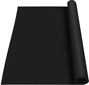 Tovaglietta multiuso extra large in silicone tappetino da tavolo antiscivolo 60 cm tappetino da cucina a induzione antistatico, nero, 60 x 80 cm