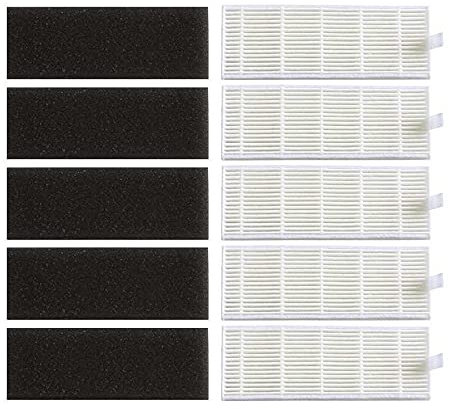 GPHILA Aspirateur Filtre HEPA Filtre Éponge Compatible avec AMIBOT Animal Premium Laveur H2O Robot Aspirateur Pièces Détachées Accessoires