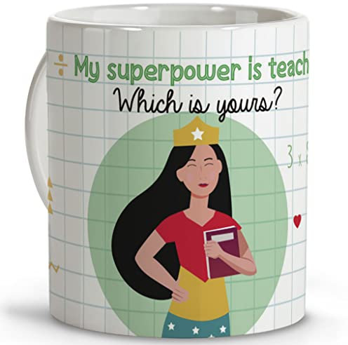 LolaPix Cadeau de professeur. Tasse Professeur. Cadeaux originaux pour les enseignants. Tasse en céramique. Divers modèles. WHICH IS YOURS