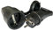 ZOREI 2 Pezzi, Spina Schuko Volante In Gomma, Presa Schuko Volante In Gomma, Impermeabile IP44, 16A 250V Max 3500W (1 Spina + 1 Presa), Nero